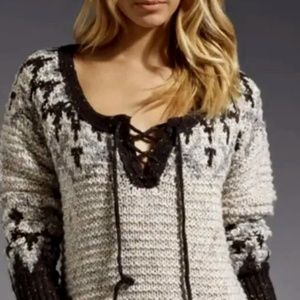 Free People Love Bug Nordic Sweater